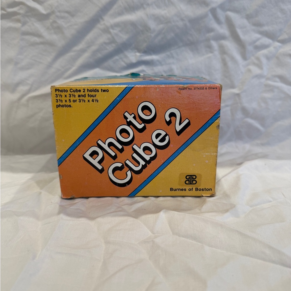 Burnes of Boston Photo Cube 2 - vintage in box